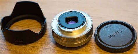 Sony Nex 16mm F28 Pancake Wide Angle Prime Lens Sel16f28 E Mount 5n