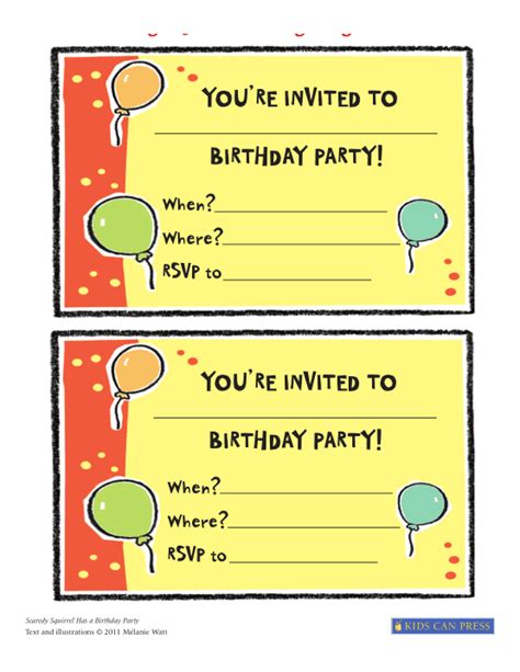 Design Invitation Card Microsoft Word Free Birthday