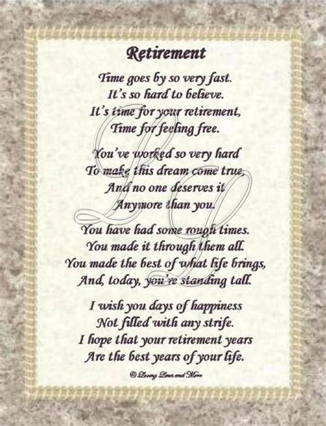 Retirementmessageideas A Selection Of Retirement Poems And