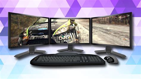 It is important to ensure that the video port on your pc matches an available video port on the monitor, like vga, dvi, hdmi or displayport (dp). How To Set Up Triple Monitors For Super-Widescreen Gaming ...