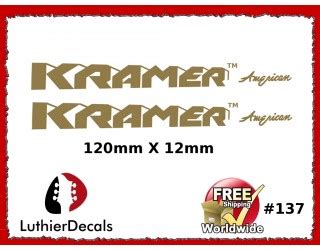 Games aside, browse the real deals here on. Guitar Decals Restoration Logos - Kramer Decals