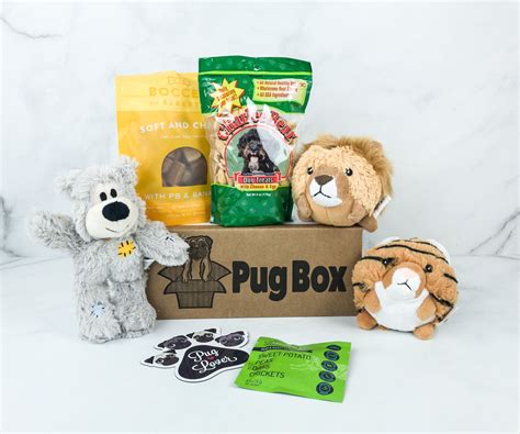 Pug Box May 2019 Subscription Box Review + Coupon! - hello subscription | Subscription box ...
