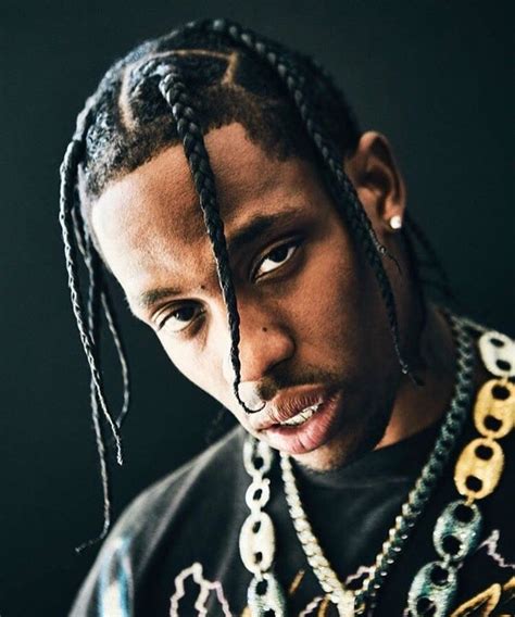 One of his most prominent styles copied by many of his fans is his braided hairstyles, which are low maintenance and clean. Travis Scott Hair - Artist and world artist news