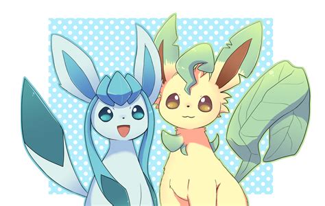 Glaceon And Leafeon By Asdfg21 On Deviantart