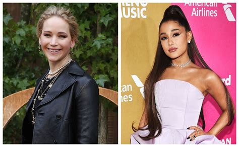 Jennifer Lawrence Cant Stop Gushing About Ariana Grande
