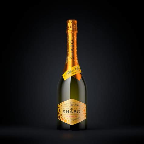Shabo Classic Packaging Design Inspiration Classic Champagne Bottle