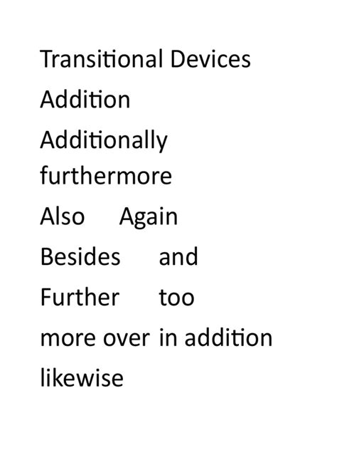 Transitional Devices Pdf