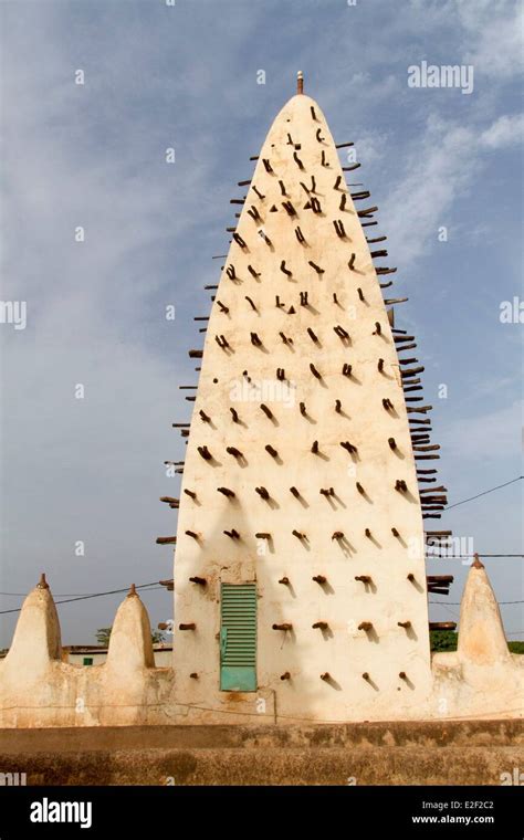 Burkina Faso Bobo Dioulasso Town Mosque Stock Photo Alamy