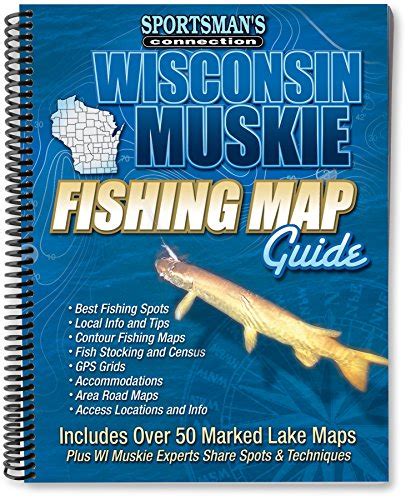 Wisconsin Muskie Fishing Map Guide Fishing Maps From Sportsmans