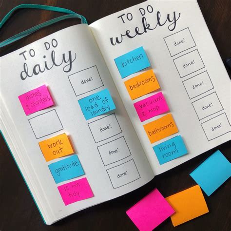 Ways To Use Sticky Notes In Your Bullet Journal Let S Live And Learn