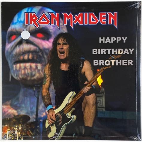 Iron Maiden Happy Birthday Brother Lp 2016 Wacken Open Air Concert
