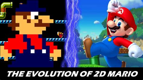 The Evolution Of 2d Mario Games 1983 2012 Youtube