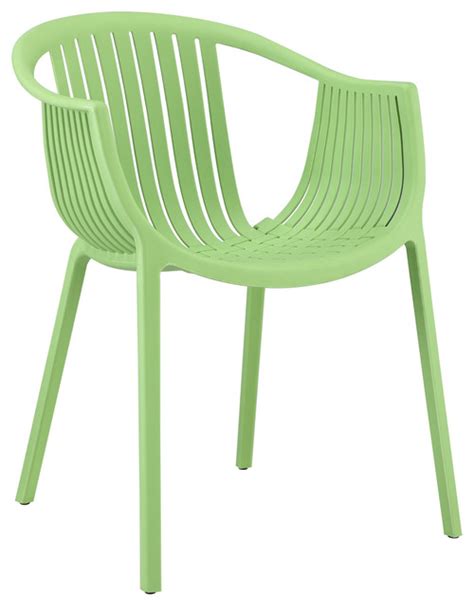 The following garden chairs would fit in modern and vintage design museum expositions. Hammock Green Plastic Stackable Outdoor Modern Dining ...