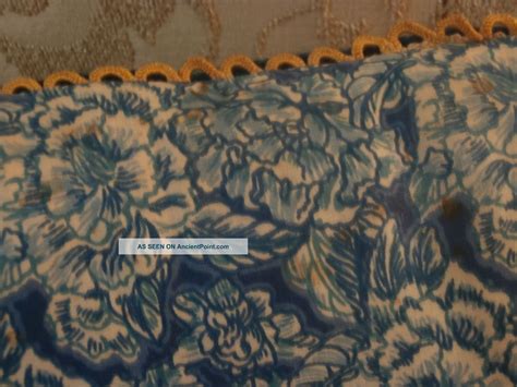 Antique Arts & Crafts Period Needlepoint Pillow