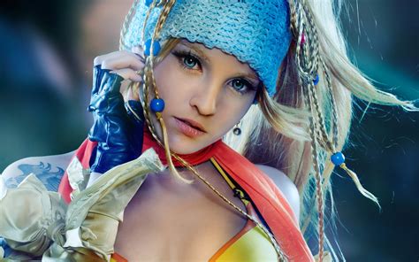 Download Final Fantasy X 2 Rikku Final Fantasy Woman Cosplay Hd Wallpaper