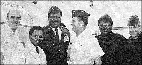 Lt Gen Chappie James Visits Darb In 1975