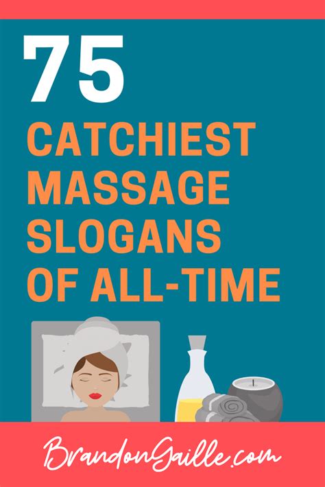 list of 75 catchy massage slogans and good taglines massage therapy business massage therapy