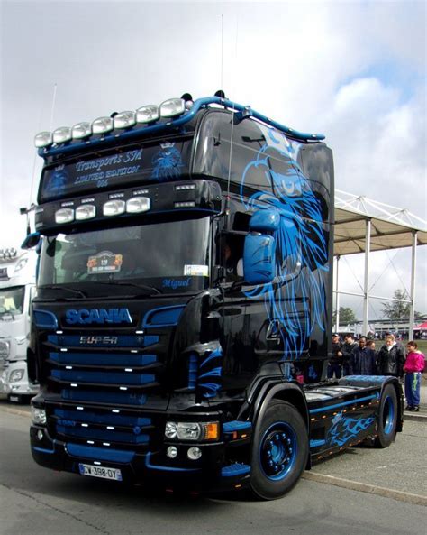 Scania Show Trucks Big Rig Trucks Cars Trucks Customised Trucks