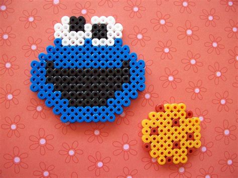 Cookie Monster Perler Beads By Awesome Silver Hand On Deviantart Hama