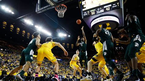 Michigan Vs Michigan State Basketball How Each Team Can Win Thursday