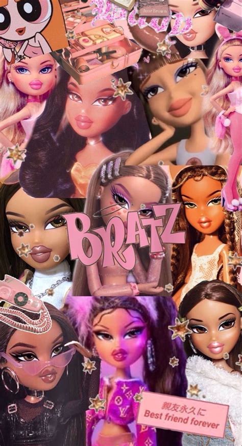 Bratz, doll, dolls, aesthetic, glam, pretty, fashion. Pin by ulianadesanta on BRATZ | Pink wallpaper iphone ...