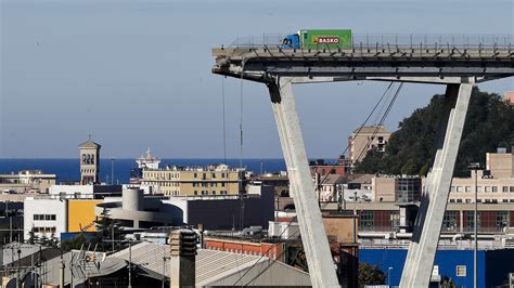The bridge in genoa had been already basically remade, in the 90s they added steel cables to one of the pilons and they had already identified the need to add them to the pilon that collapsed as well, it. Death Toll In Genoa Bridge Collapse Rises To 39 | NCPR News