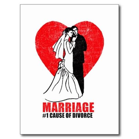 Marriage Humor Postcard Marriage Humor Wedding Humor