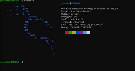 Instalasi Kali Linux WSL Di Windows LinuxSec