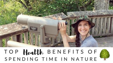 Top Health Benefits Of Spending Time In Nature 🌳 Youtube