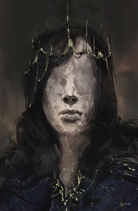 Artstation Speed Painting Dark Fantasy Portrait