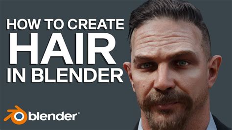 Blender Tutorial How To Create Hair Youtube