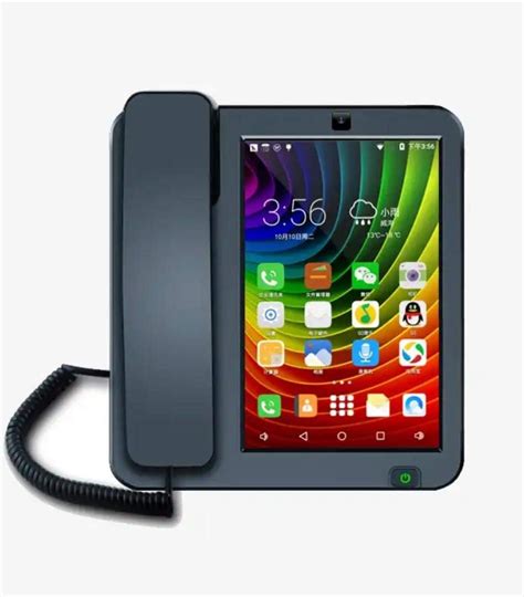 Smart Landline Telephone Multimedia Telephone With Android 42 79 Inch