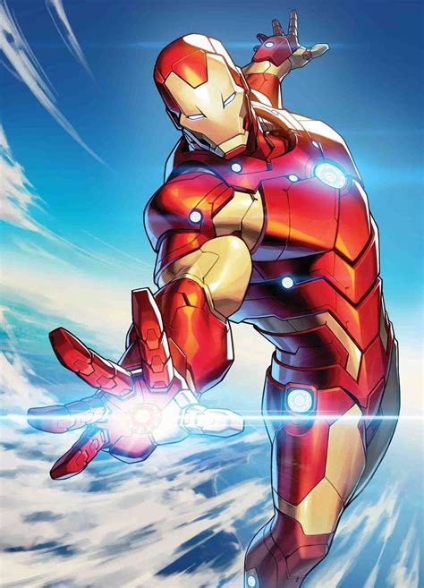 Iron Man Tony Stark 5 Marvel Battle Lines Variant Cover By Jong Ju