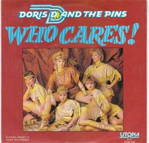 Doris D And The Pins Who Cares Fire And Water Vinylsingle Hitson45