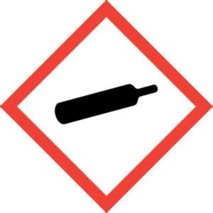 Gas Under Pressure Clp Regulation Hazardous Label Stocksigns