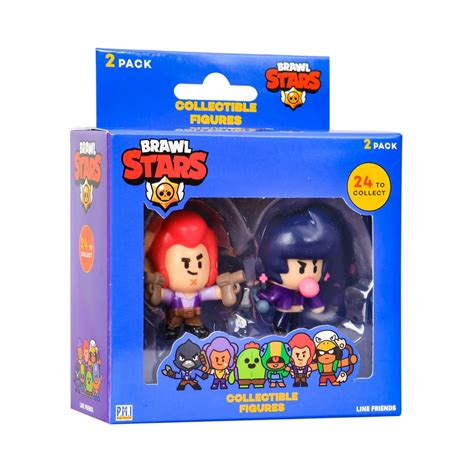 PMI Ltd Brawl Stars Collectible Figures 2 Pack S1 Random BRW2015