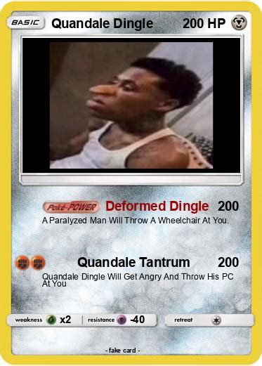 Pokémon Quandale Dingle 59 59 Deformed Dingle My Pokemon Card