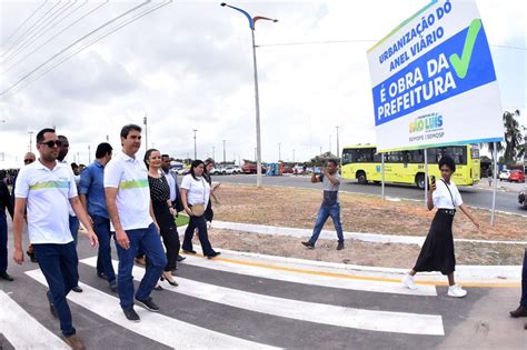 semosp prefeito eduardo braide entrega obras de urbanização do anel
