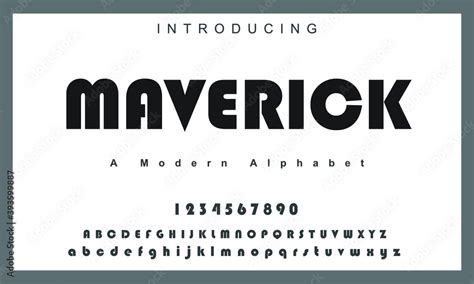 Maverick Font Elegant Alphabet Letters Font And Number Lettering