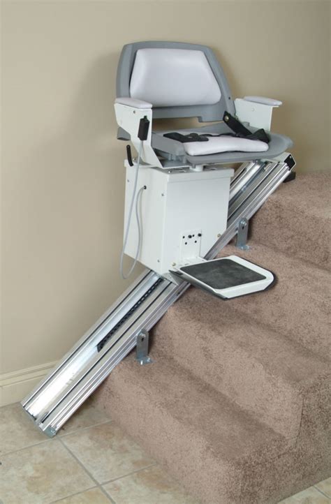 Get a lift installed to your house. Stair Lifts - AmeriGlide DC Stair Lift