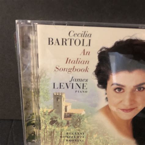 Cecilia Bartoli An Italian Songbook Music Cd James Levine Piano New Sealed 28945551326 Ebay