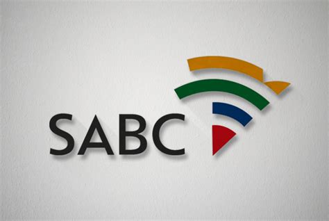 A logo for abc news. The SABC is in a financial crisis - Report