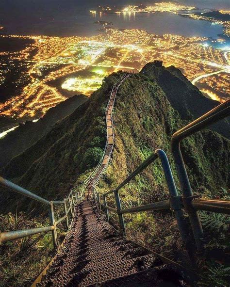 Stairway To Heaven Oahu Hawaii Cool Places To Visit