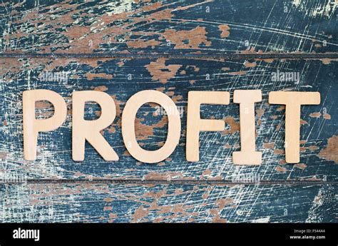 Profit Word Hi Res Stock Photography And Images Alamy