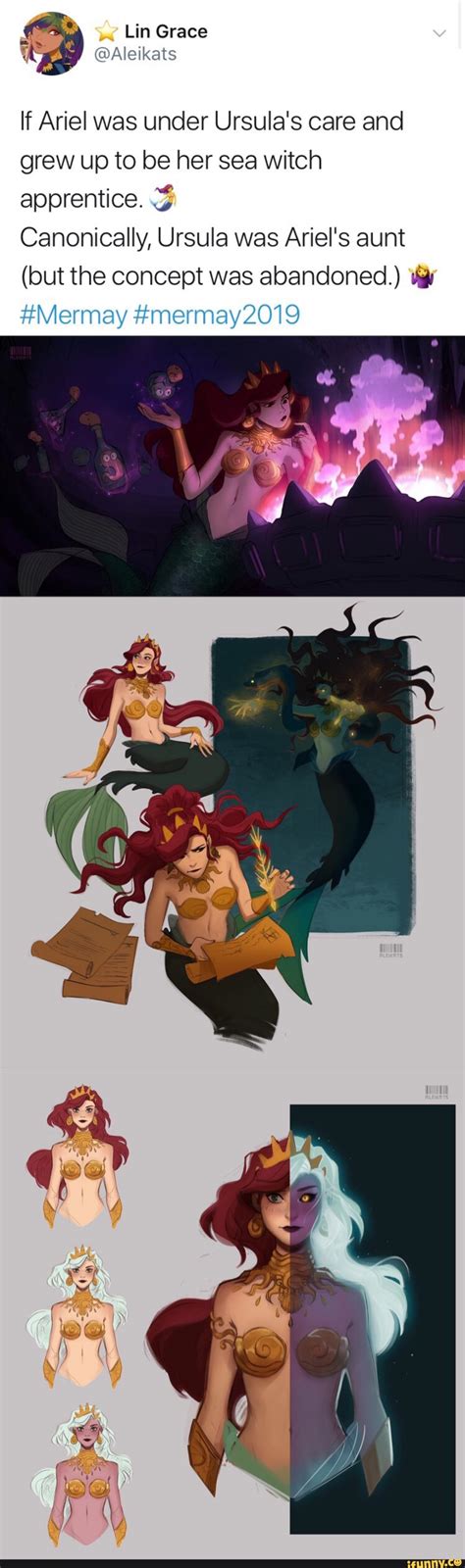 If Ariel Was Under Ursulas Care And Grew Up To Be Her Sea Witch