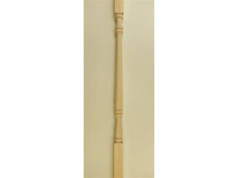 Pine Georgian 32mm Stair Spindle 900mm Turned Wooden Timber Baluster