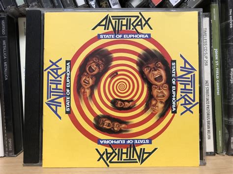 Anthrax State Of Euphoria Cd Photo Metal Kingdom