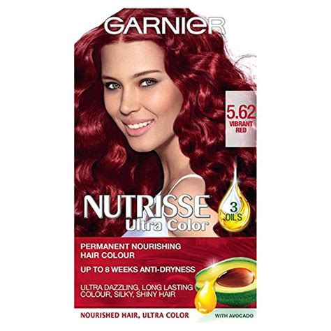 Garnier Nutrisse Ultra Color 562 Vibrant Red Permanent Hair Dye