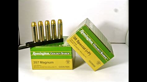 Remington Golden Saber 38 Special P Vs 357 Magnum In Ruger Lcr Youtube