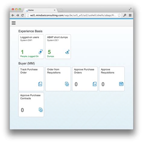 How To Setup The Sap Fiori Launchpad Mindset Consulting